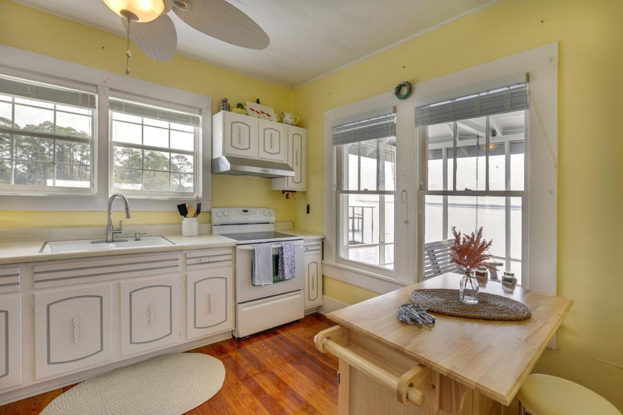Waterfront Ochlockonee Bay Cottage With Views! Panacea エクステリア 写真
