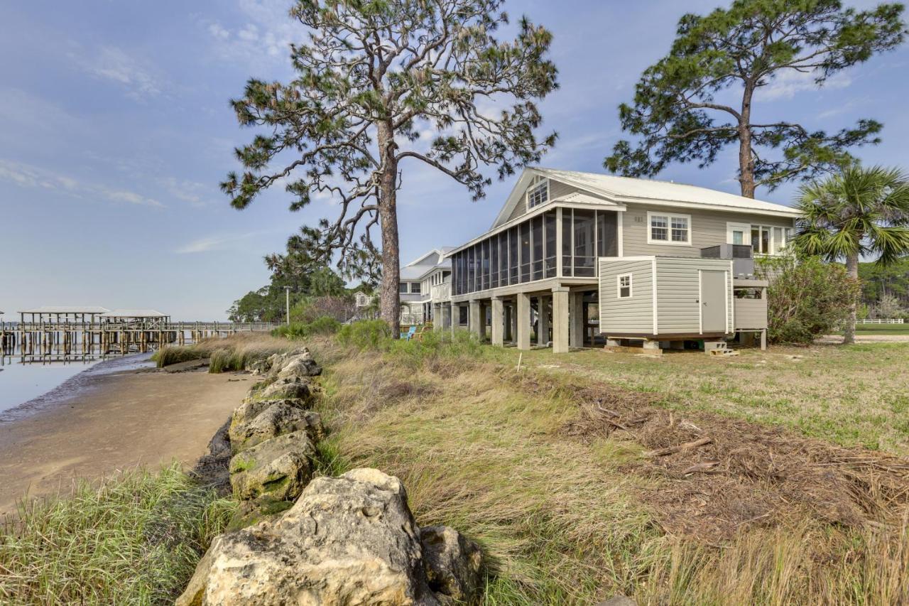 Waterfront Ochlockonee Bay Cottage With Views! Panacea エクステリア 写真