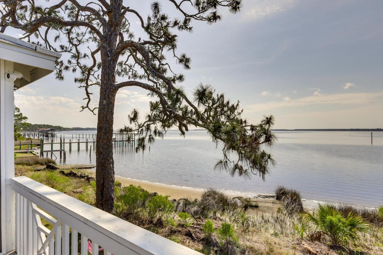 Waterfront Ochlockonee Bay Cottage With Views! Panacea エクステリア 写真