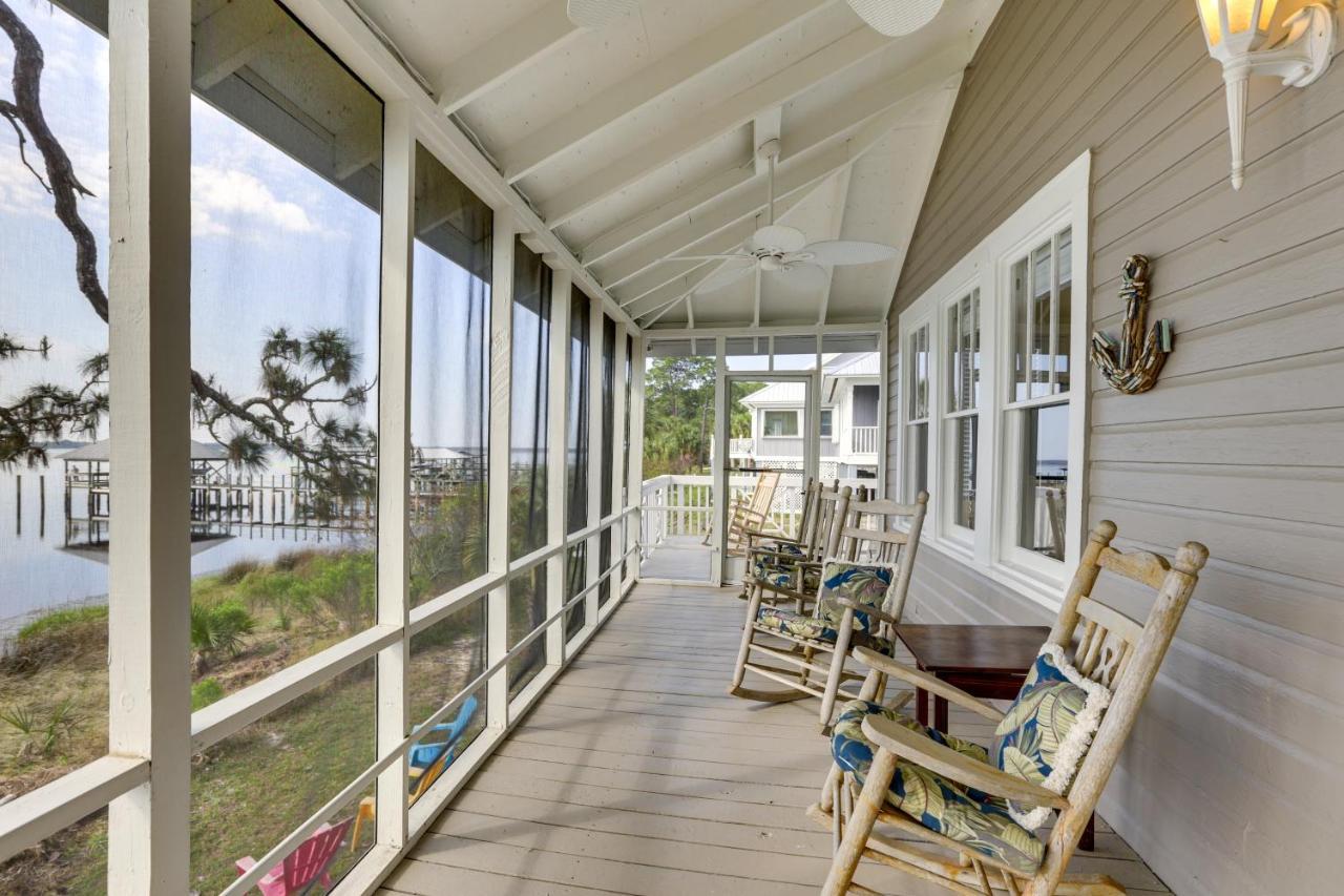 Waterfront Ochlockonee Bay Cottage With Views! Panacea エクステリア 写真