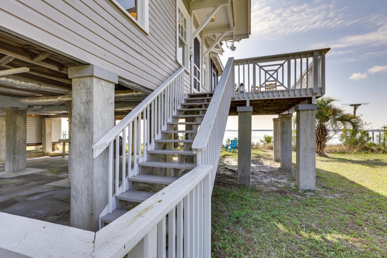 Waterfront Ochlockonee Bay Cottage With Views! Panacea エクステリア 写真
